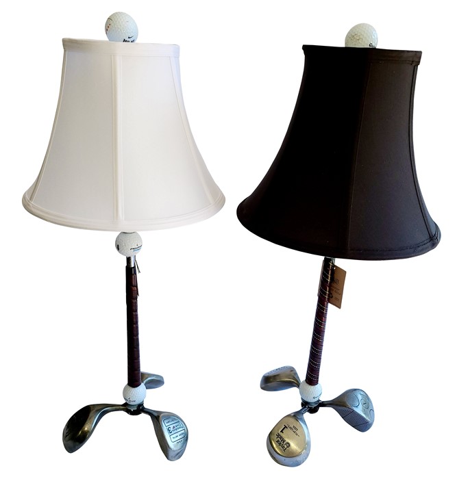 Golf shop desk lamp