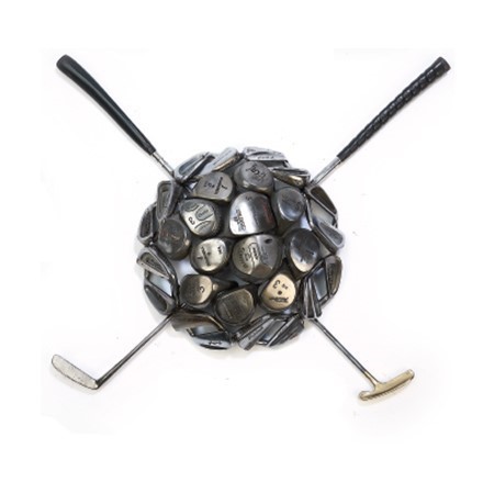Vintage Golf Gifts  - Various Golf Clubs Wall Medallions - Golf Sphere and Putters VGG-WLMDL