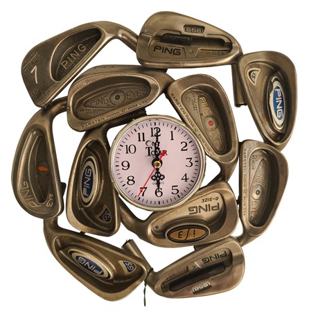 Exclusive Ping Clock - Made from Ping Irons CLK-PING