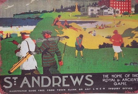 Vintage Tin Sign - St Andrews SGN-STAD