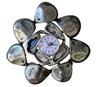 Callaway Golf Themed Clock - Flower Design, Callaway Metal Drivers CLK-FLWR-CLWY View 4
